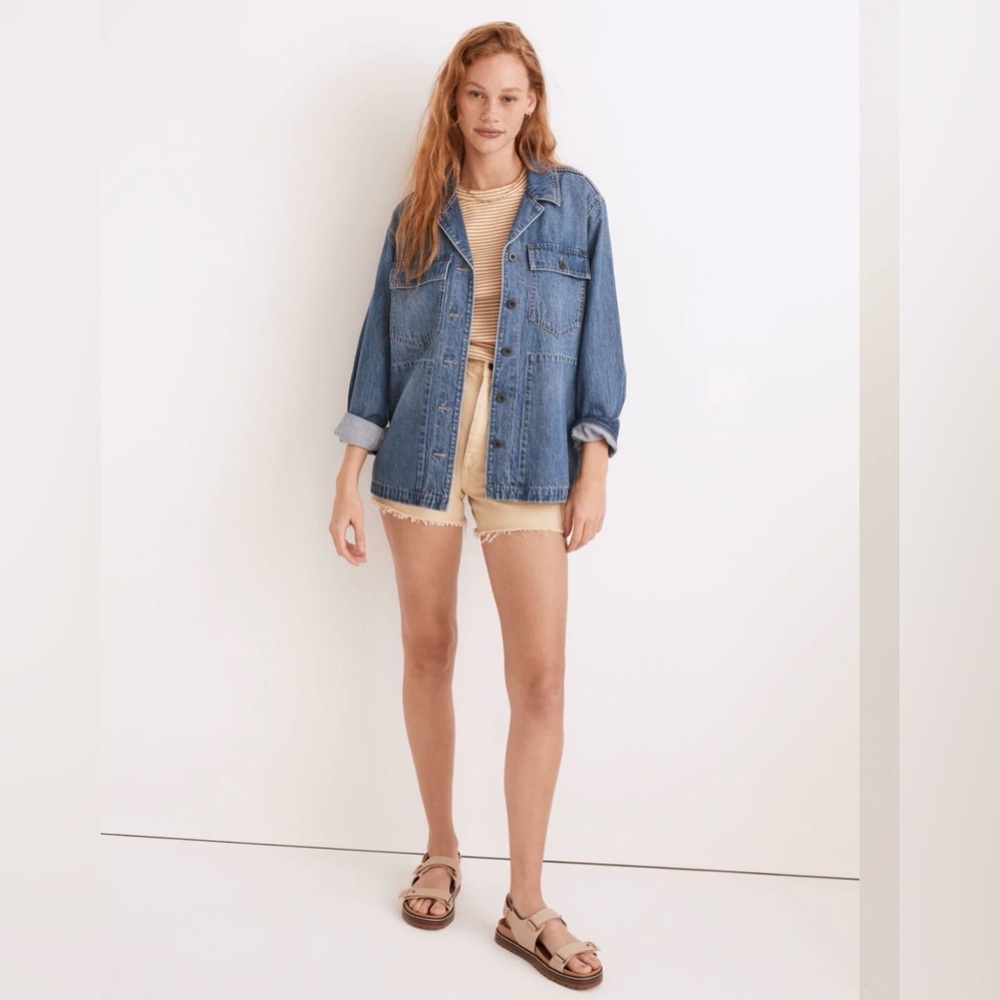 Madewell Denim Drakefield Shirt-Jacket